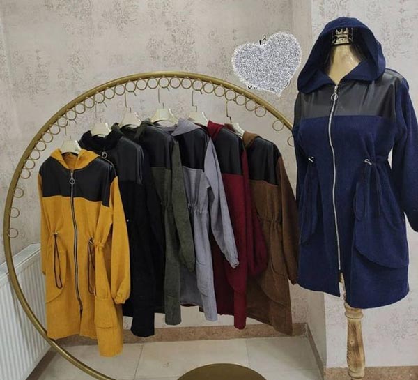 مدل مانتو کبریتی کوتاه زیبا شیک با رنگ های شاد زنانه و دخترانه
