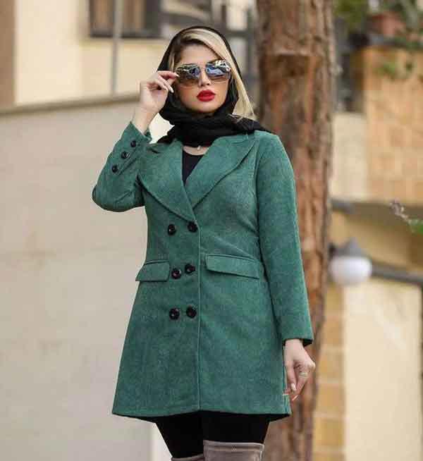 مدل مانتو کبریتی کوتاه زیبا شیک با رنگ های شاد زنانه و دخترانه