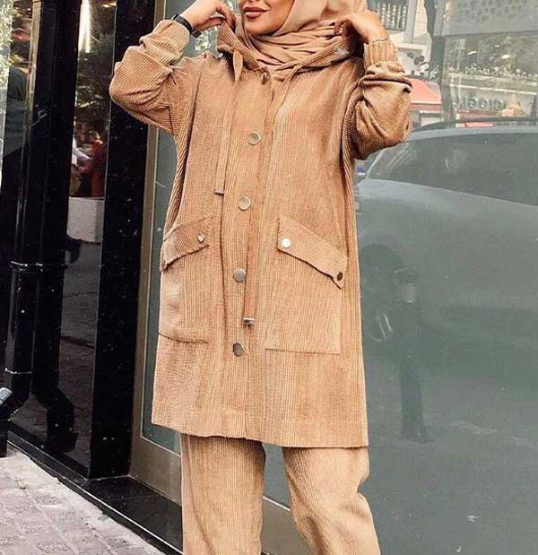 مدل مانتو کبریتی مخمل زیبا شیک با ایده های متنوع جدید و امروزی