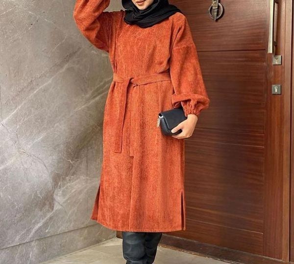 مدل مانتو کبریتی پاییزه زیبا ساده با مدل های جدید زنانه و دخترانه