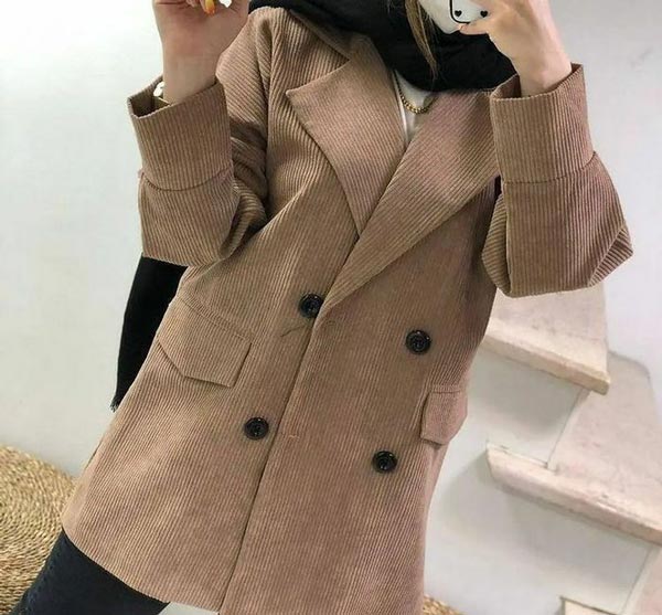 مدل مانتو کبریتی پاییزه زیبا ساده با مدل های جدید زنانه و دخترانه
