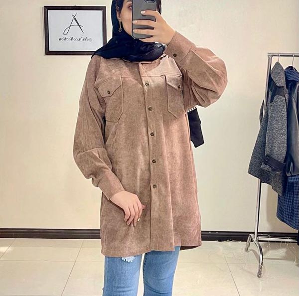 مدل مانتو کبریتی پاییزه زیبا ساده با مدل های جدید زنانه و دخترانه