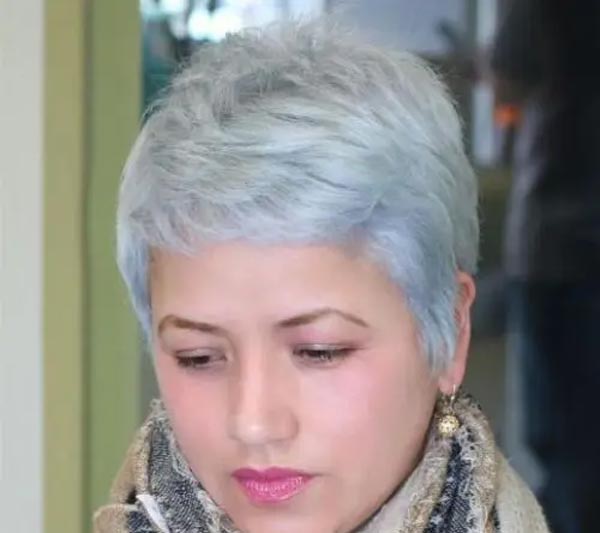 مدل مو کوتاه برای صورت گرد زنانه و دخترانه زیبا شیک و به روز