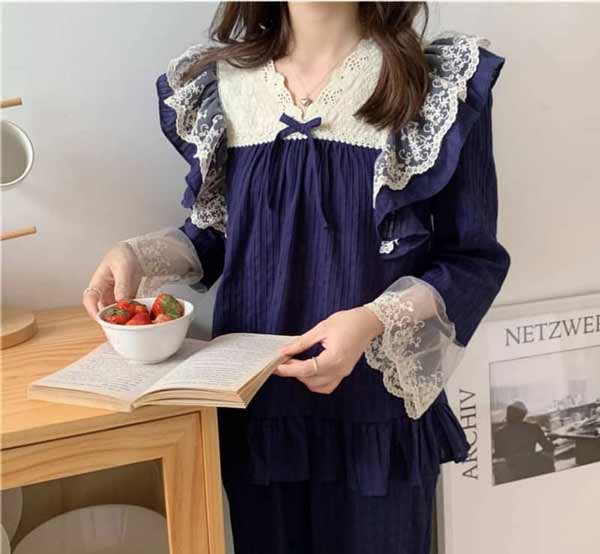 مدل لباس خواب نخی با ایده های راحتی فانتزی زیبا زنانه و دخترانه