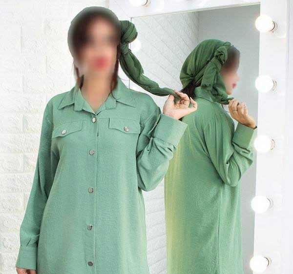 مدل مانتو ابروبادی جلو بسته با استایل های زیبا شیک ساده و ترند
