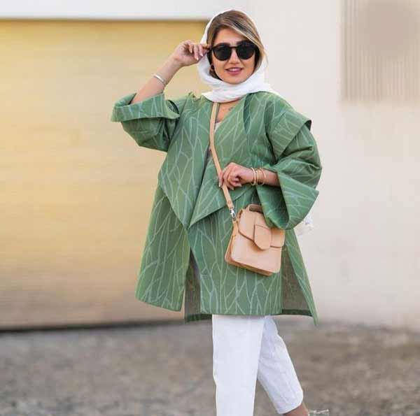 مدل مانتو کوتاه اینستا با مدل های جلو بسته و باز متنوع شیک ساده