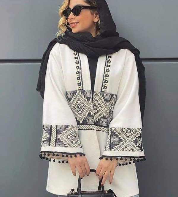 مدل مانتو کوتاه اینستا با مدل های جلو بسته و باز متنوع شیک ساده