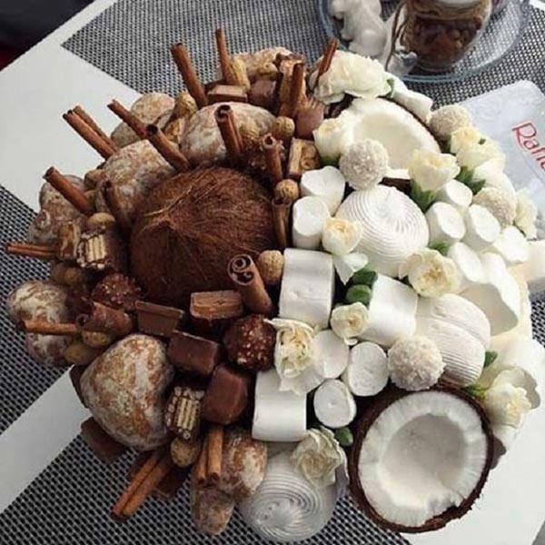 تزیین آجیل شب یلدا با روش های زیبا خلاقانه برای مهمانی و نوعروس