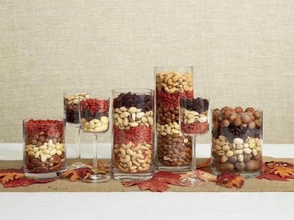 تزیین آجیل شب یلدا با روش های زیبا خلاقانه برای مهمانی و نوعروس