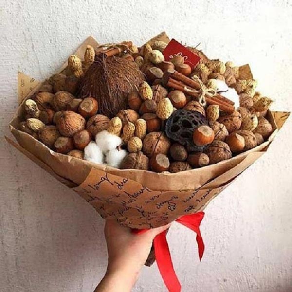 تزیین آجیل شب یلدا با روش های زیبا خلاقانه برای مهمانی و نوعروس