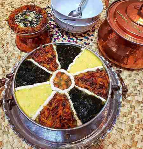 تزیین آش رشته شب یلدا خوشمزه با زیباترین و خلاقانه ترین مدل ها