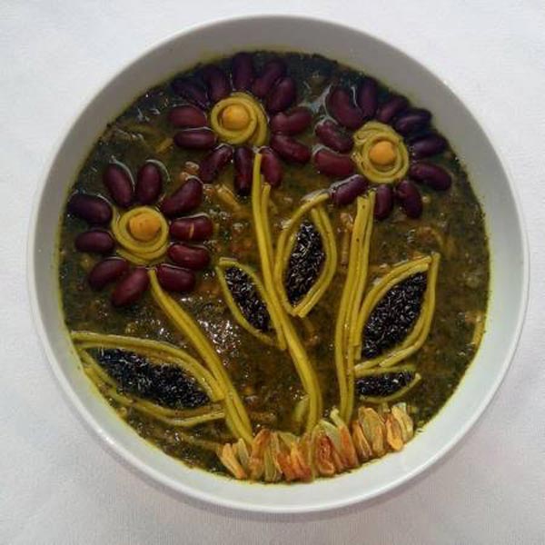 تزیین آش رشته شب یلدا خوشمزه با زیباترین و خلاقانه ترین مدل ها