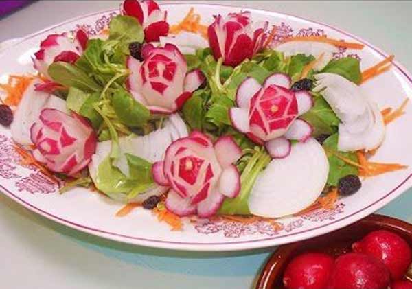تزیین پیازچه به شکل گل با نمونه های متنوع زیبا آسان و خلاقانه