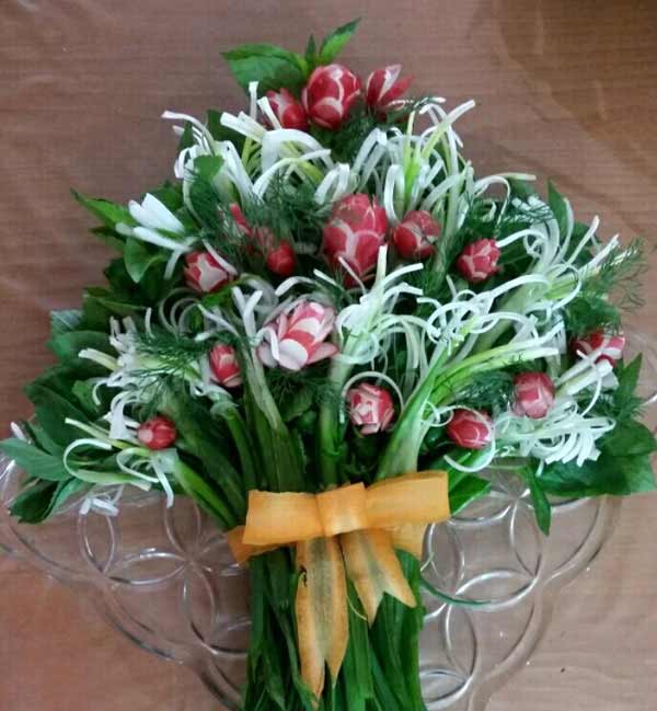 تزیین پیازچه به شکل گل با نمونه های متنوع زیبا آسان و خلاقانه