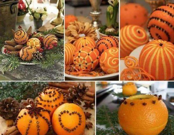تزیین پرتقال برای شب یلدا با ایده های جدید خوشگل آسان و خلاقانه