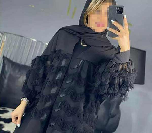 مدل مانتو ابروبادی دکمه دار مشکی شیک جذاب متنوع زنانه و دخترانه