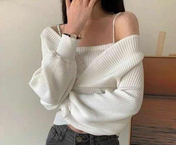 مدل بلوز با پارچه بافت زیبا شیک با طراحی های ترند پاییزی زمستانی