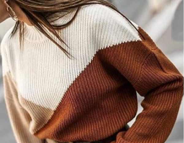 مدل بلوز بافتنی دو میل زنانه دخترانه زیبا خوشگل با طراحی های ترند