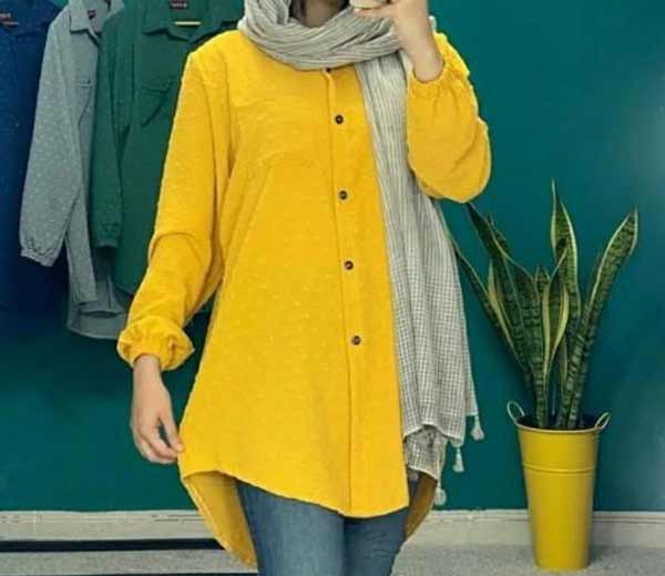 مدل مانتو ابروبادی اشکی با رنگ های ترند شیک و طرح های زیبا و خاص