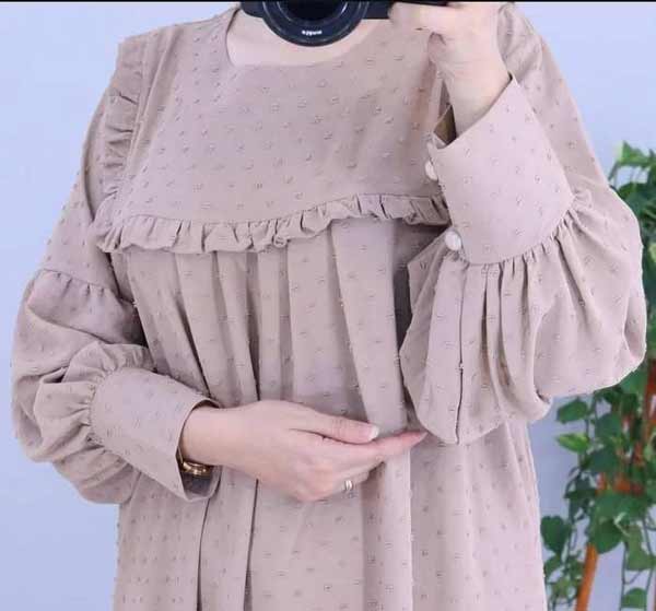 مدل مانتو ابروبادی اشکی با رنگ های ترند شیک و طرح های زیبا و خاص