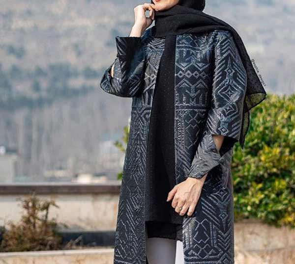 مدل مانتو ابروبادی جلو باز با بهترین طرح ها که همه دوستش دارند
