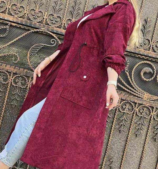 مدل مانتو کبریتی ریز جلو باز و بسته با طرح های متنوع شیک زیبا 