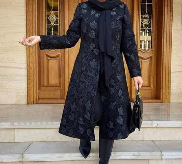 مدل مانتو کتی بلند جلو بسته با رنگ ها و طرح های شیک جذاب و ترند
