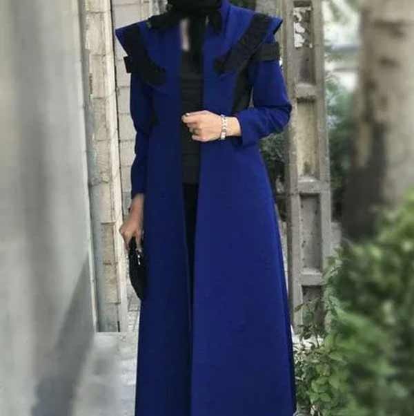 مدل مانتو کتی بلند جلو بسته با رنگ ها و طرح های شیک جذاب و ترند