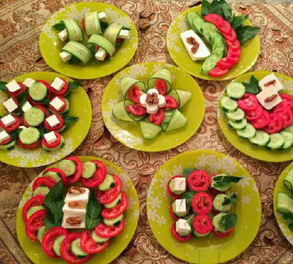 تزیین صبحانه سلامت برای مدرسه سالم مقوی و لاکچری زیبا ساده جدید