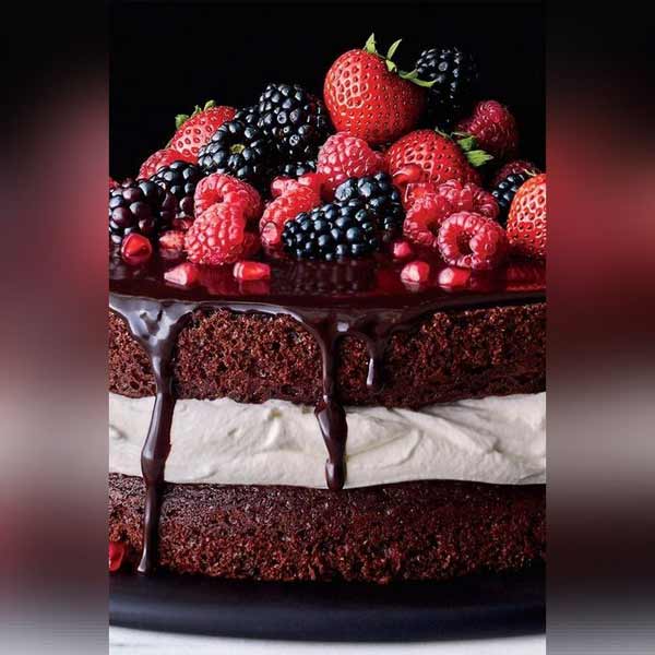 تزیین کیک با میوه تمام فصل های سال خوشگل و جذاب با ایده های خاص