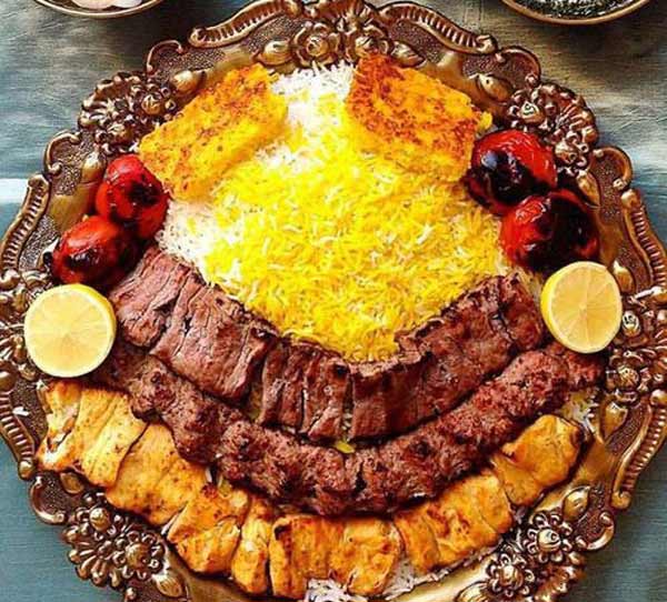 تزیین کباب در دیس مجلسی و خانگی با ایده های متنوع زیبا و خلاقانه