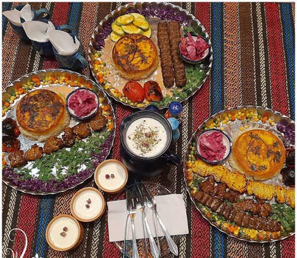 تزیین کباب در دیس مجلسی و خانگی با ایده های متنوع زیبا و خلاقانه