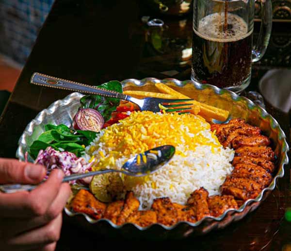 تزیین کباب در دیس مجلسی و خانگی با ایده های متنوع زیبا و خلاقانه