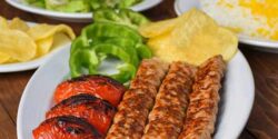 تزیین کباب + خلاقیت های جالب در تزیین کباب که سفره را ده برابر زیباتر می کند