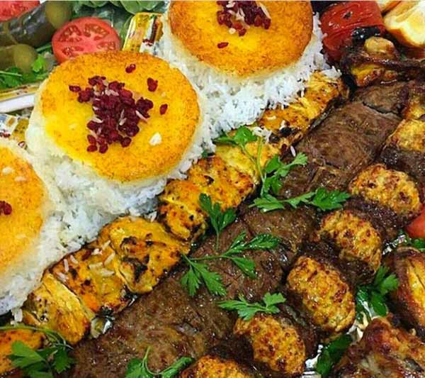 تزیین کباب در دیس مجلسی و خانگی با ایده های متنوع زیبا و خلاقانه