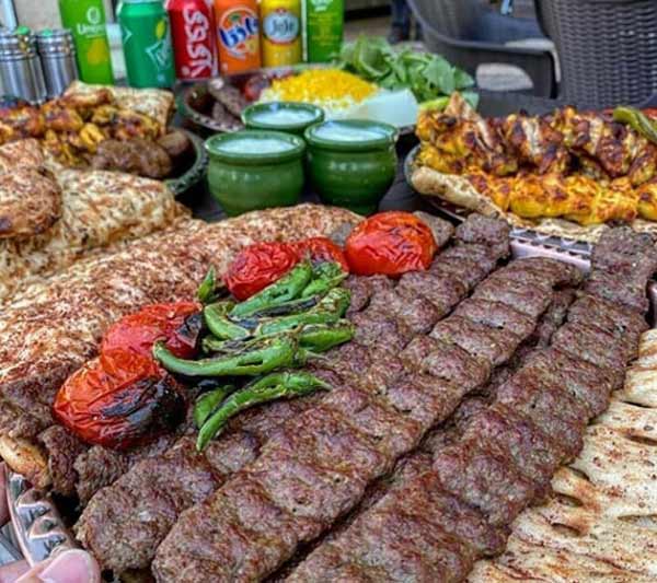 تزیین کباب در دیس مجلسی و خانگی با ایده های متنوع زیبا و خلاقانه