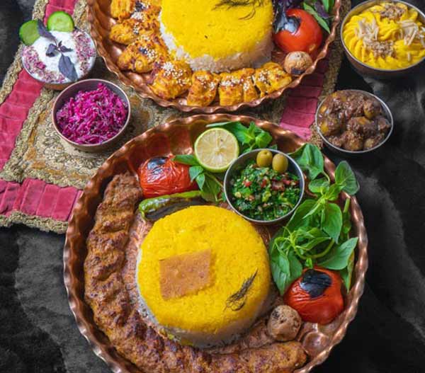 تزیین کباب در دیس مجلسی و خانگی با ایده های متنوع زیبا و خلاقانه