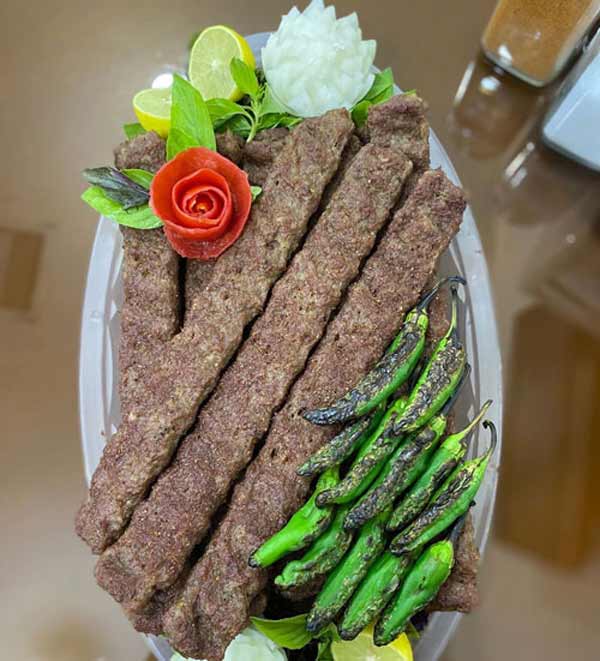 تزیین کباب در دیس مجلسی و خانگی با ایده های متنوع زیبا و خلاقانه
