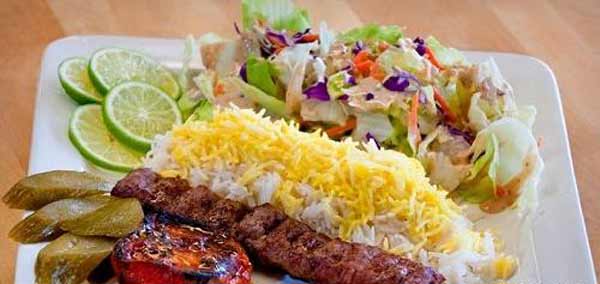 تزیین کباب کوبیده برای مهمانی و مجالس لاکچری با زیباترین ایده ها