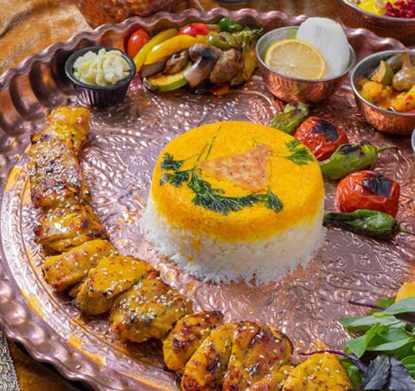 تزیین کباب کوبیده با برنج خوشمزه خوشگل با ایده هایی که جایی ندید