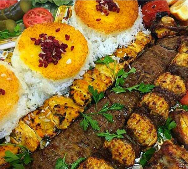 تزیین کباب کوبیده با برنج خوشمزه خوشگل با ایده هایی که جایی ندید