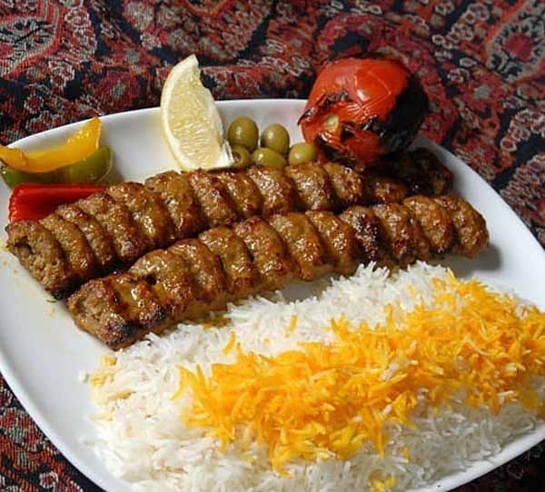 تزیین کباب کوبیده با برنج خوشمزه خوشگل با ایده هایی که جایی ندید