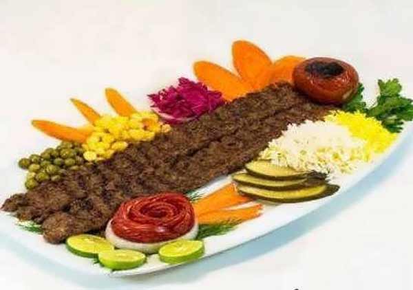 تزیین کباب کوبیده در دیس با ایده های خلاقانه زیبا برای کدبانوها