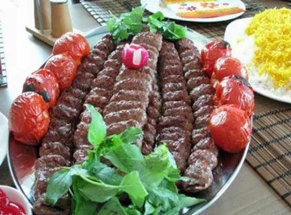تزیین کباب کوبیده در دیس با ایده های خلاقانه زیبا برای کدبانوها