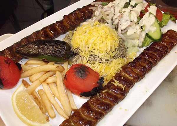 تزیین کباب کوبیده در دیس با ایده های خلاقانه زیبا برای کدبانوها