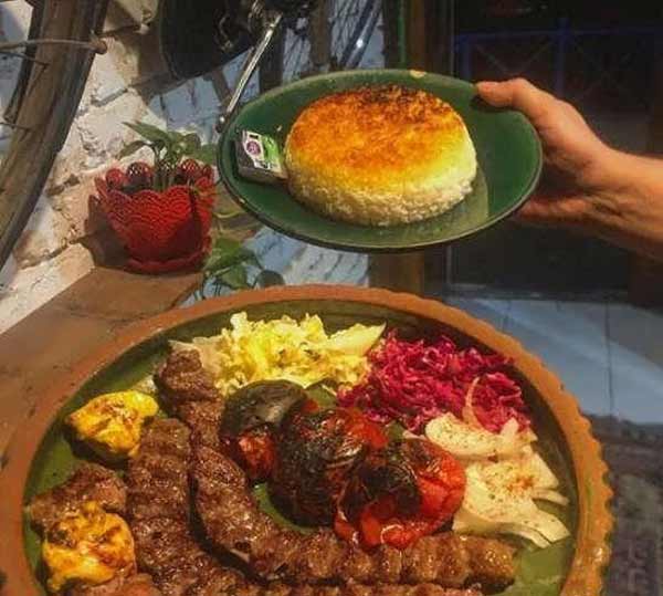 تزیین کباب کوبیده در دیس با ایده های خلاقانه زیبا برای کدبانوها