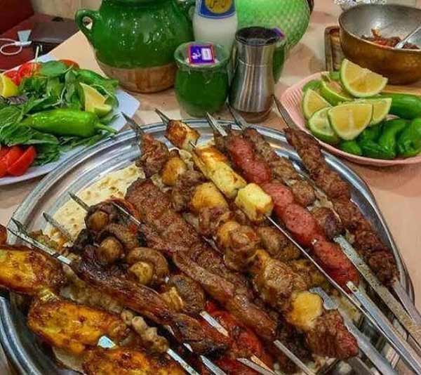 تزیین کباب کوبیده در دیس با ایده های خلاقانه زیبا برای کدبانوها