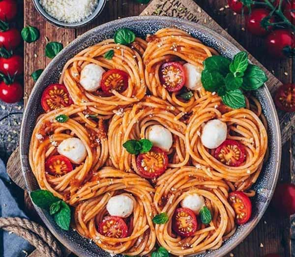 تزیین ماکارونی ساده با رسپی خوشمزه دلنشین و ایده های خلاقانه زیبا