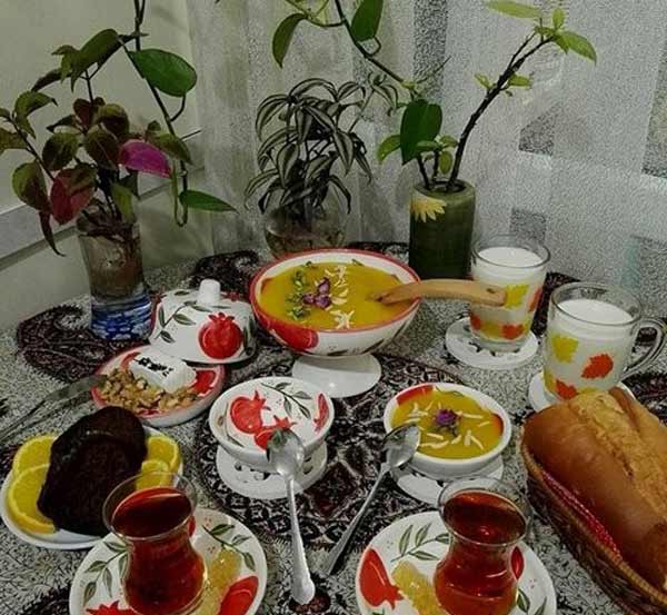 تزیین صبحانه عروس دونفره با ایده های زیبا خلاقانه باسلیقه و متنوع