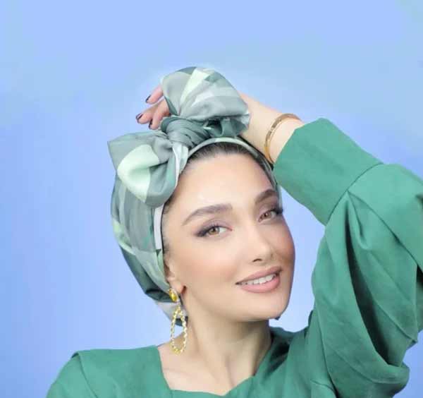 مدل بستن روسری بزرگ با حجاب و ایده های بسیار زیبا ساده و ترند